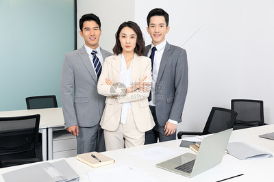 商务团队白领精英职业形象